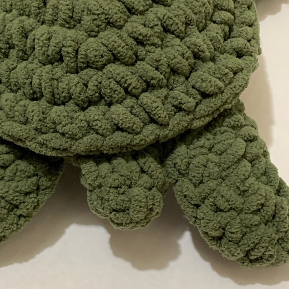 Sea Turtle Playroom Decor Soft Plushie Sea Turtle Handmade Crochet - Picture 11 of 15